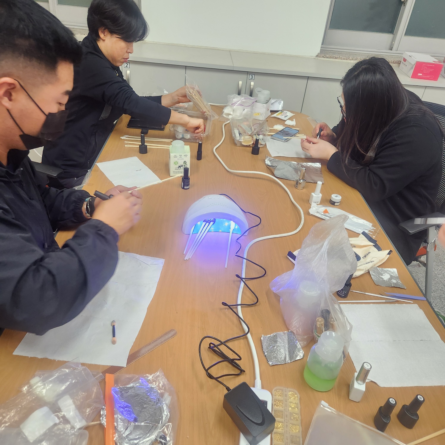 성인반 교육 현장