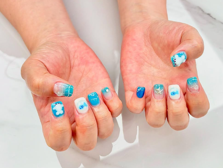 네일 아트 케이스